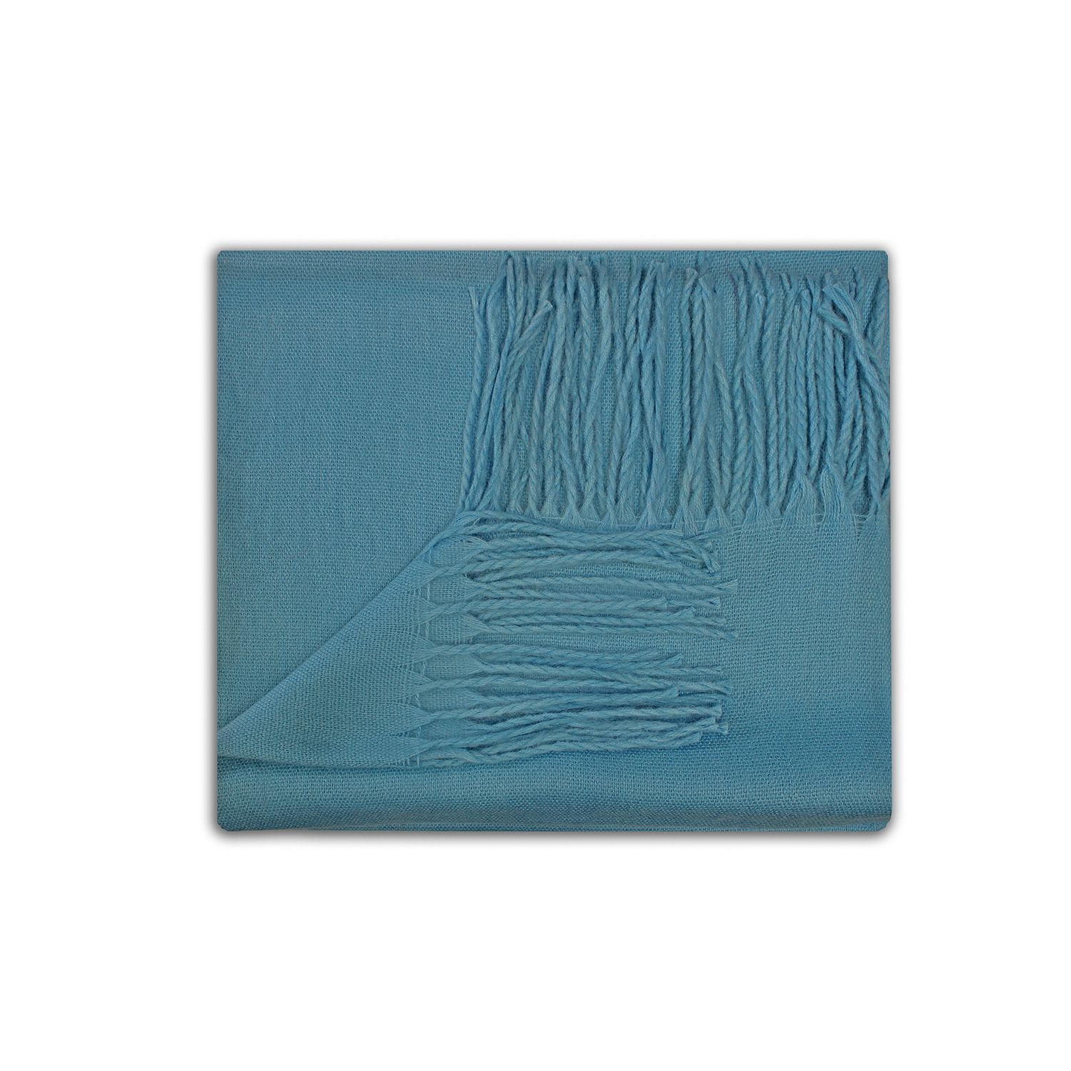Cornflower Blue Ladies Pashmina 2