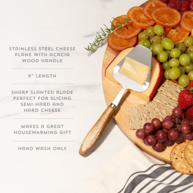 Twine Living® Acacia Cheese Plane 3