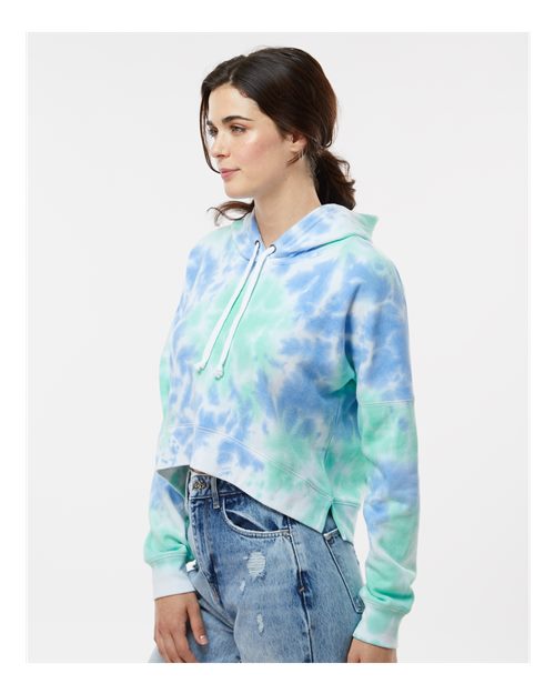 Women's Crop Hooded Sweatshirt - 8853 45