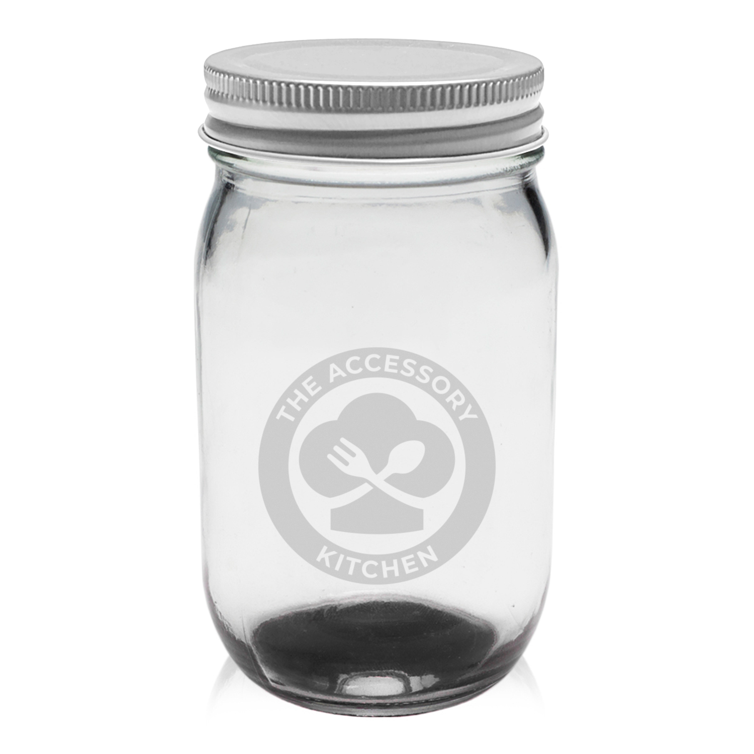 16 oz. Mason Jar Storage Container (Engraved Imprint) 1
