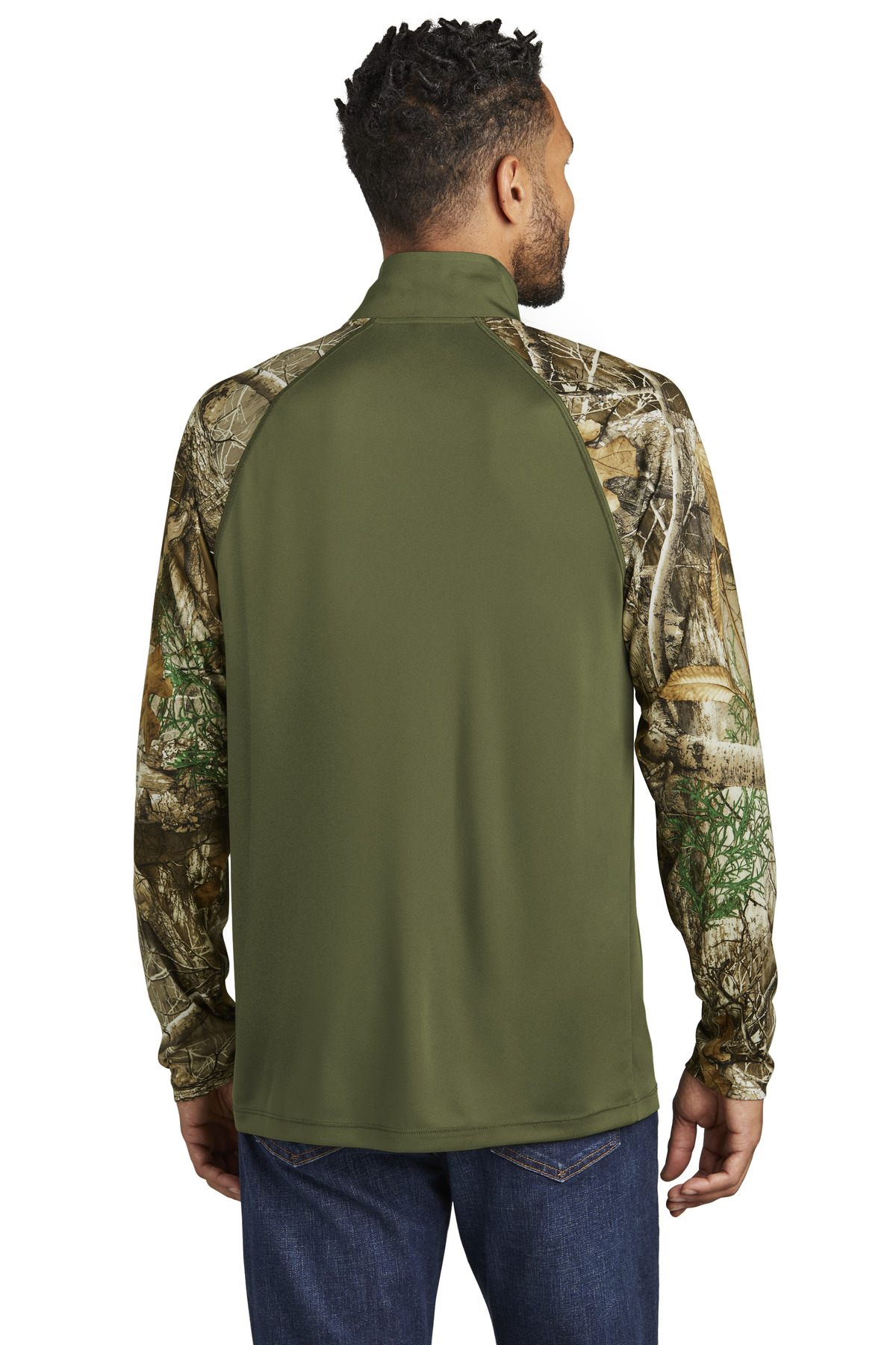 Russell Outdoors Realtree Colorblock Performance 1/4-Zip RU152 12