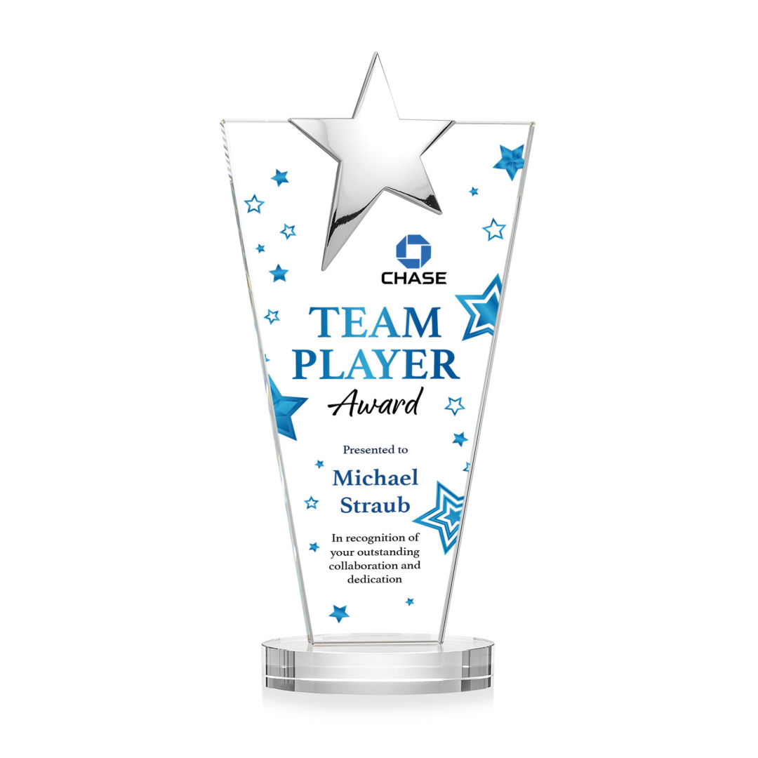 Mantella Chrome Star VividPrint™ Award - Clear 1