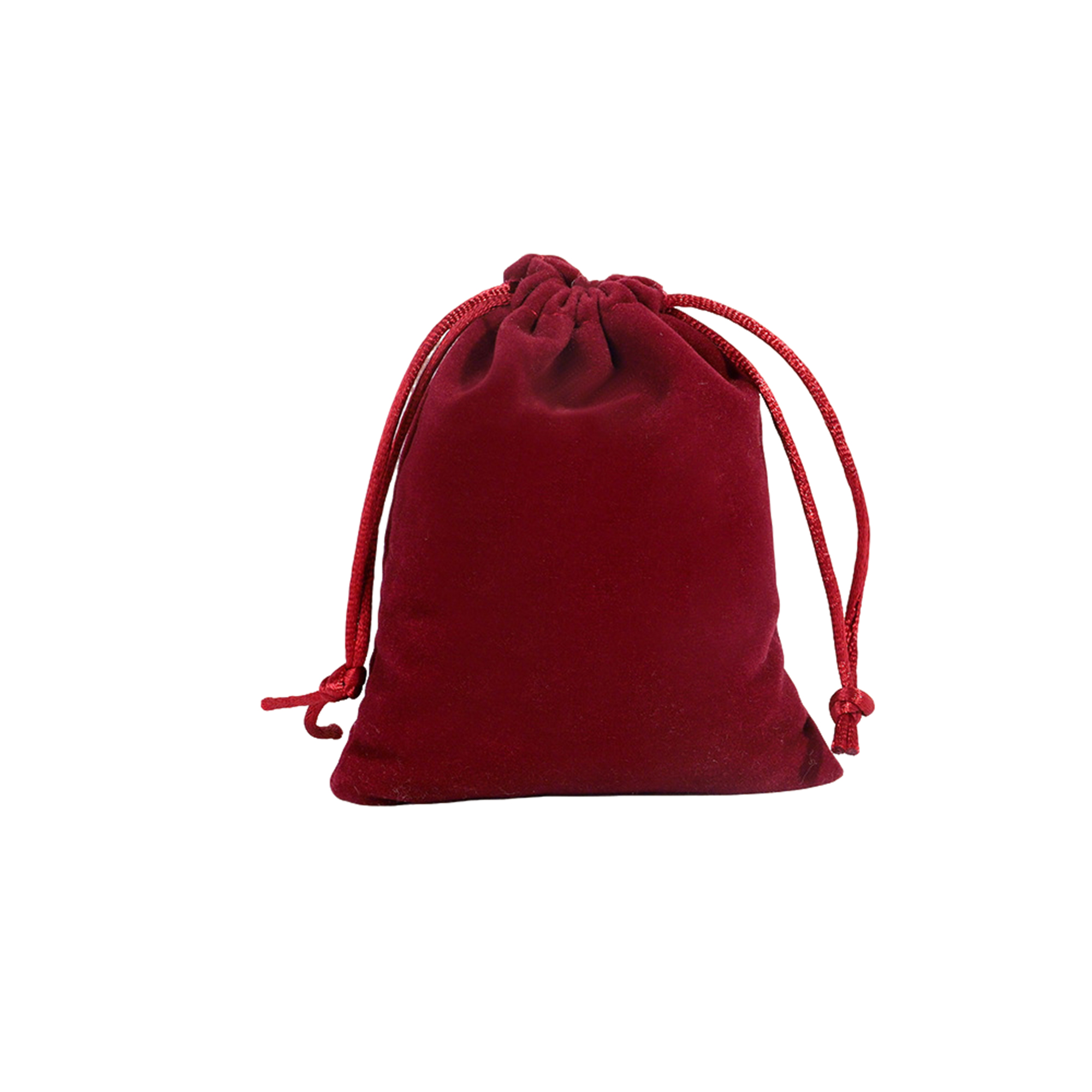 Velvet Gift Drawstring Pouch Dual Cord 6