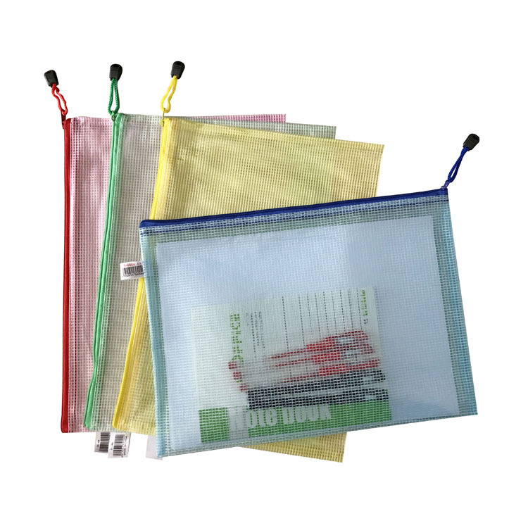 Waterproof Zipper Bags Document Multipurpose Travel Bags for Office, School 4