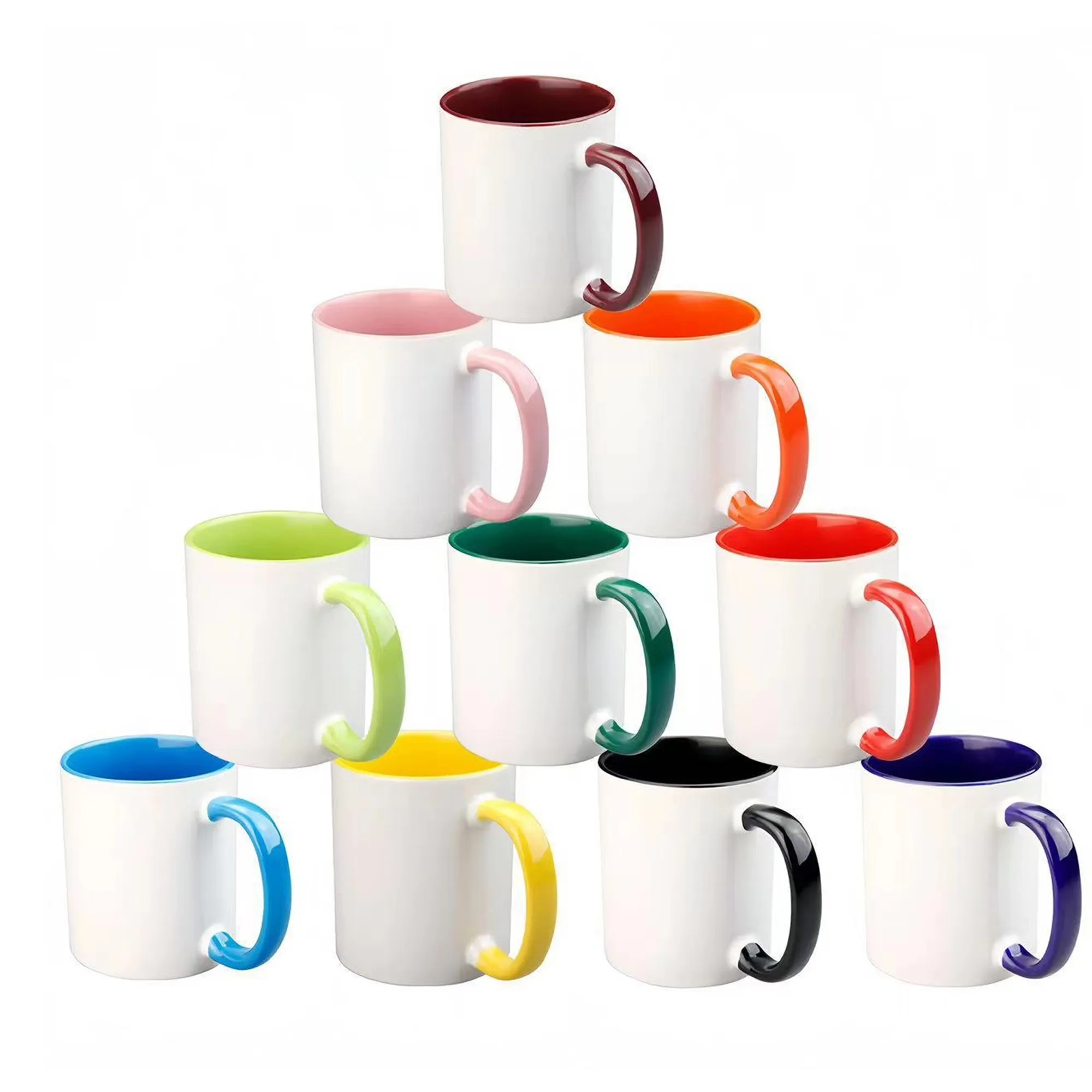 Dual-Color Ceramic Mug 5
