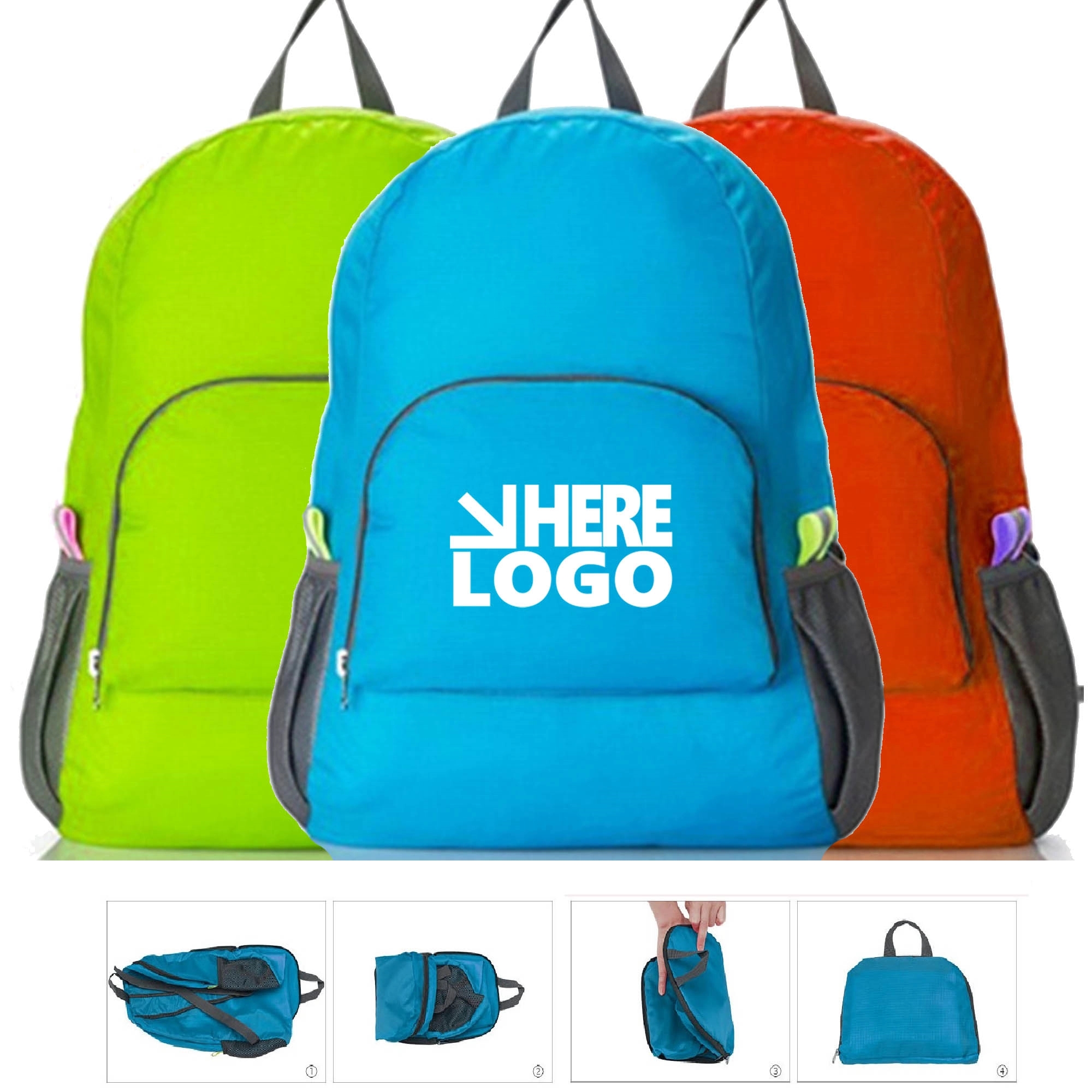 Outdoor Travel Folding Backpack 2