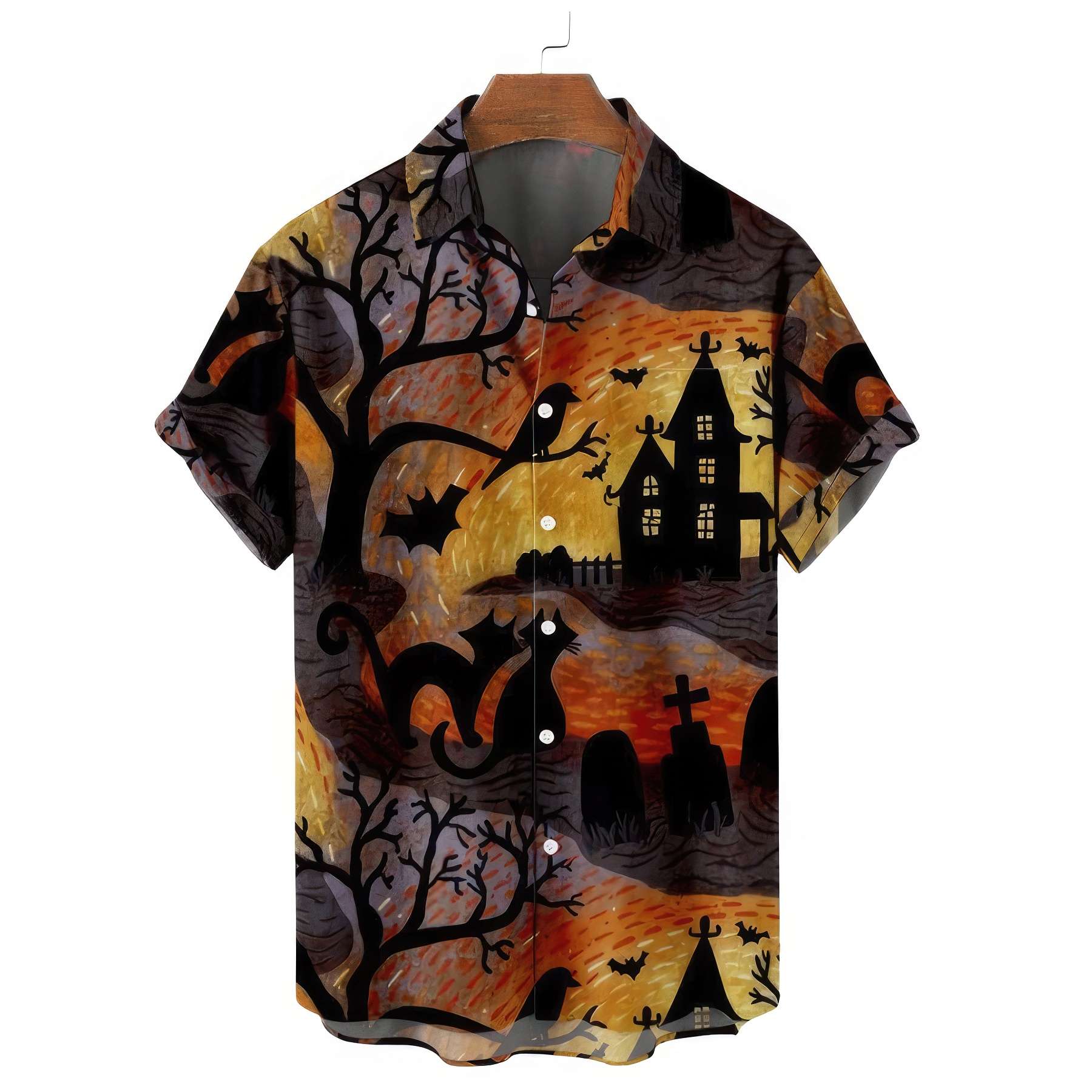 3D Digital Printing Hawaiian Shirt Custom Pattern & Summer 2