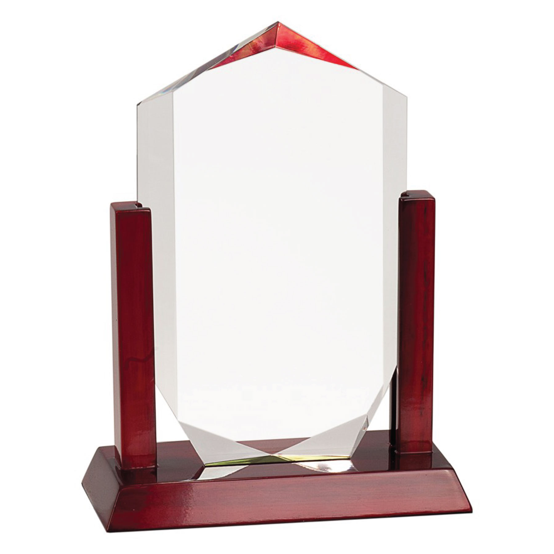 9" Clear Royal Crown Acrylic Award 3