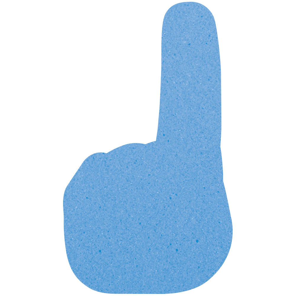 20" #1 Foam Finger 7