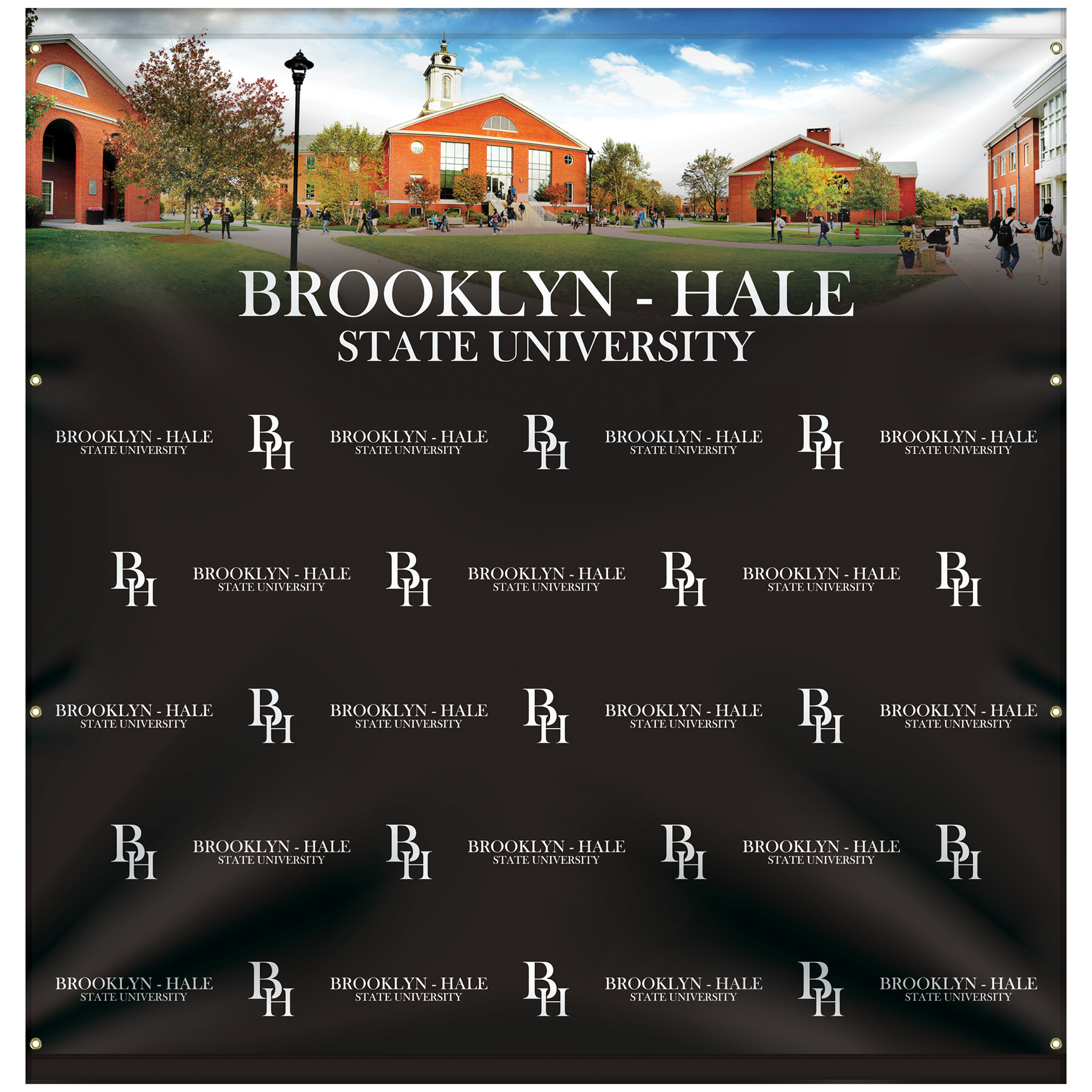 Premium 8' x 8' Backdrop Banner 3