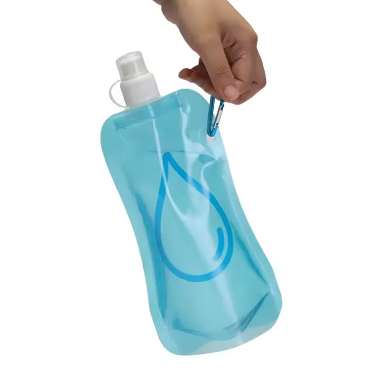 Flex Foldable 16 oz Water Bottle with Carabiner 3