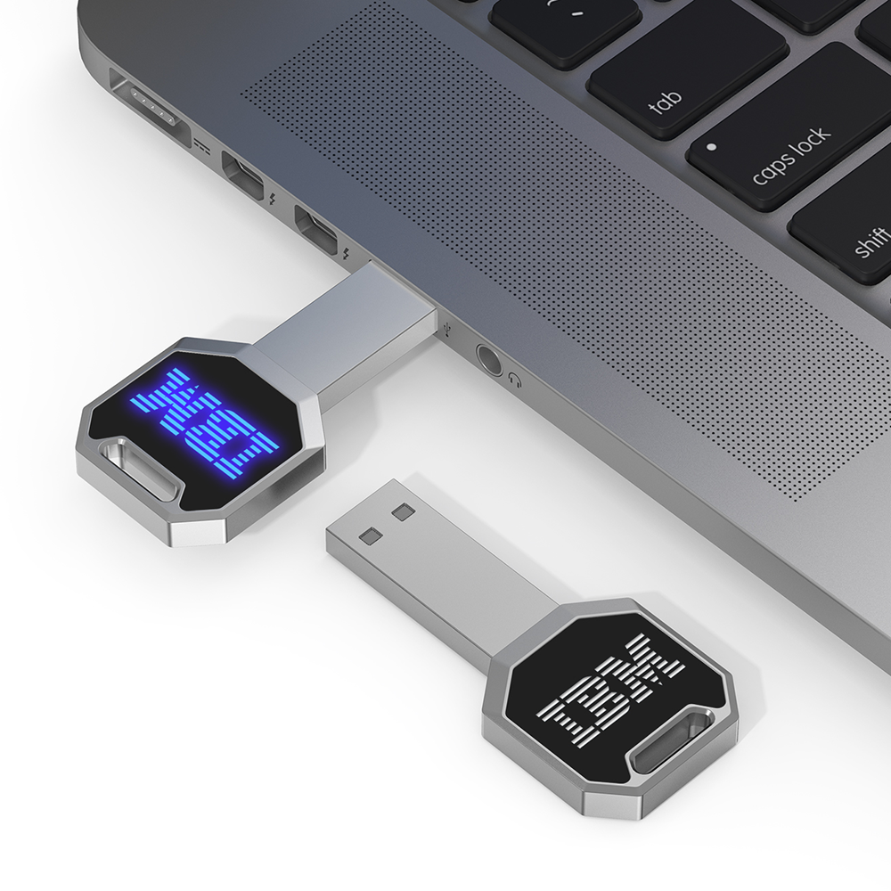 Edison Park Light-Up KEY USB Flash Drive 10