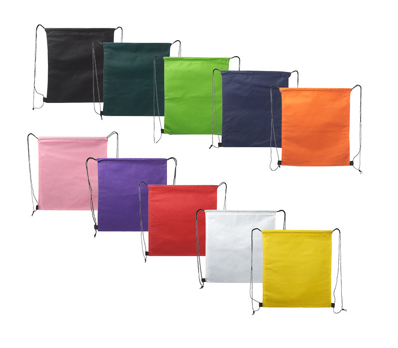 17.5" x 14.5" Non-Woven Drawstring Backpack 4