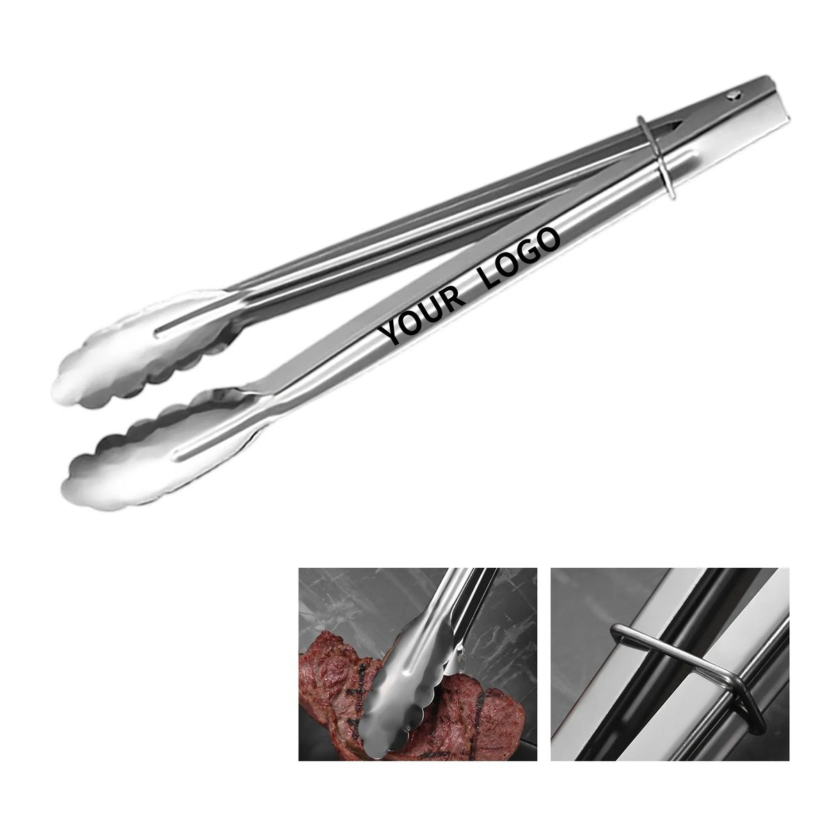 Ergonomic Grilling Tongs with Heat-Resistant Handle 2