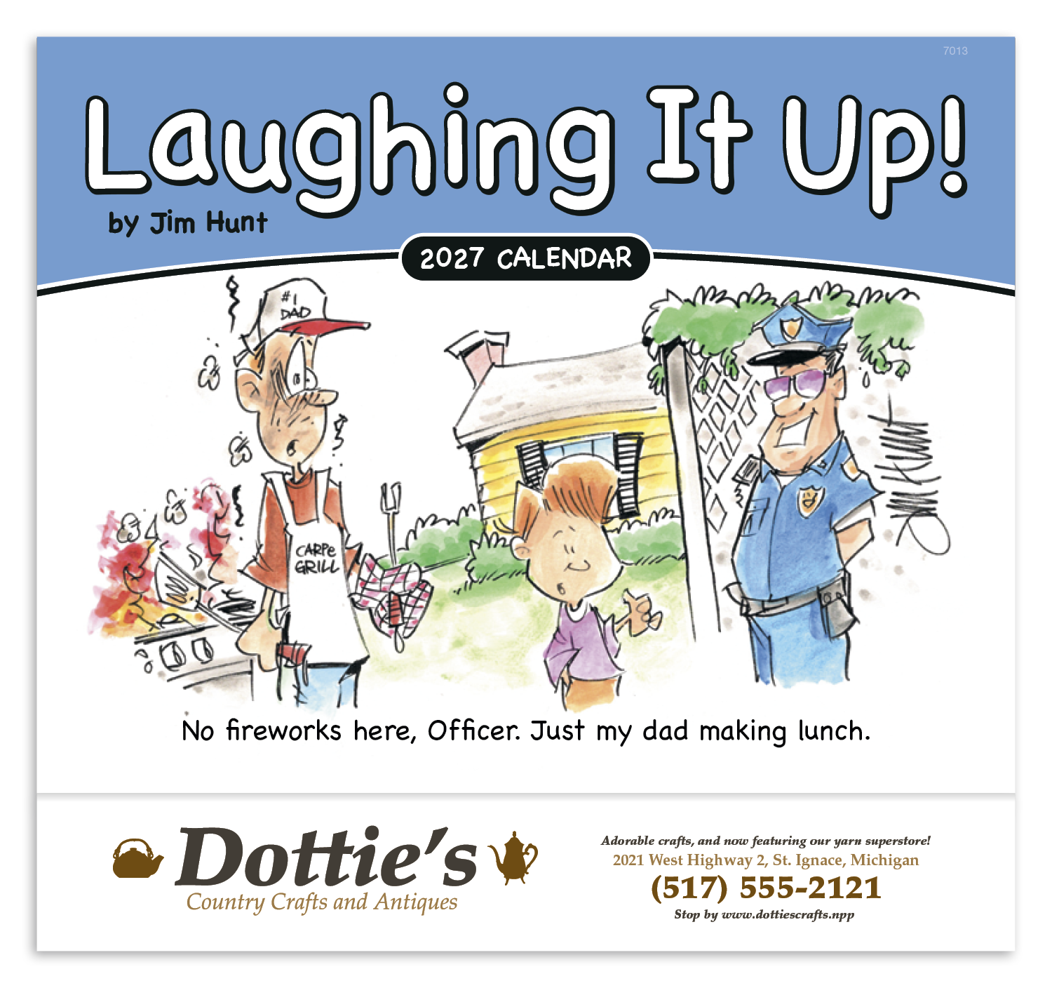 Good Value™ Laughing It Up - Stapled Calendar 3