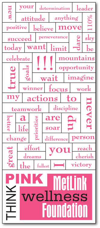 Awareness Magna-Phrase Magnet - 3.5X8.25 with Business Card Magnet - 25 Mil. 1