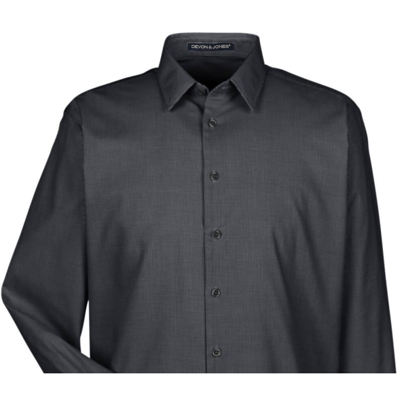 Devon & Jones Men's Crown Woven Collection™ Royal Dobby Shirt 15