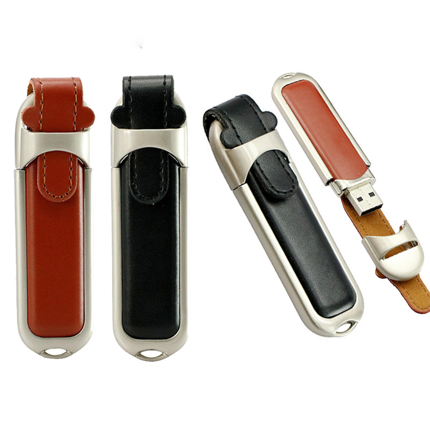 Leather Case USB Drive 3