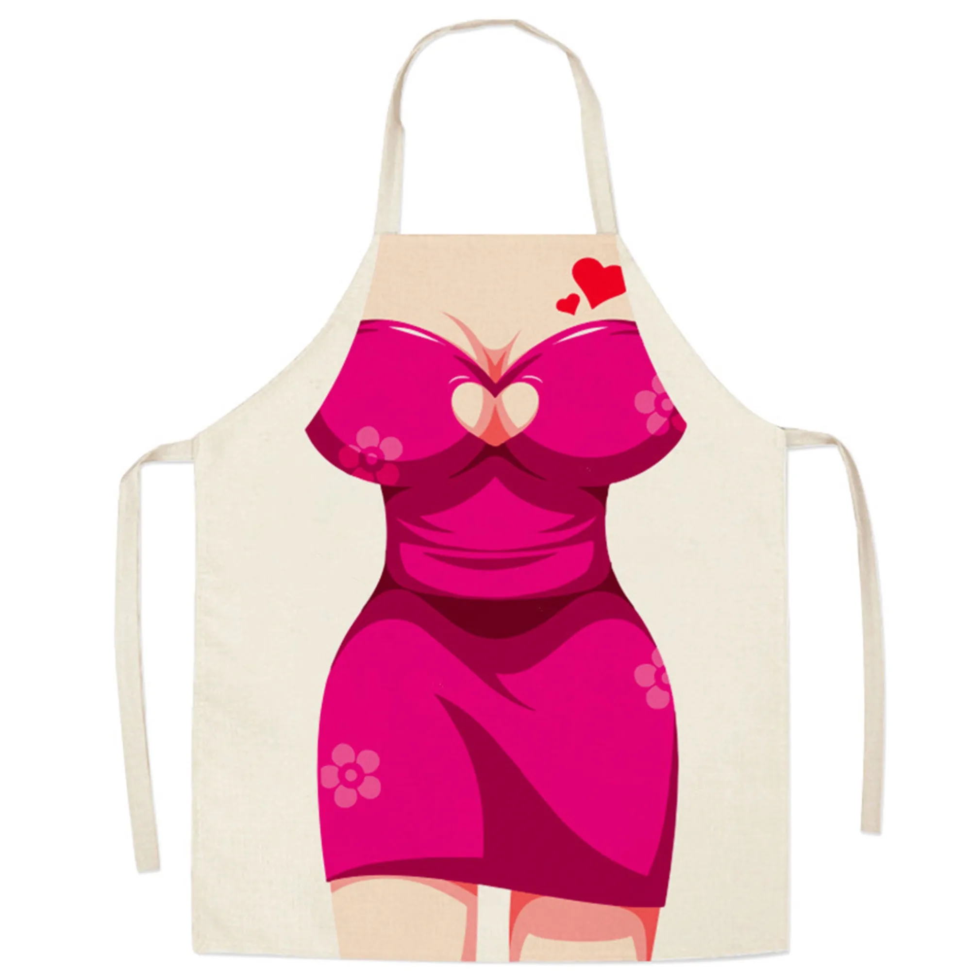 Waterproof Cartoon Apron Superhero Universal Kitchen Bib 6