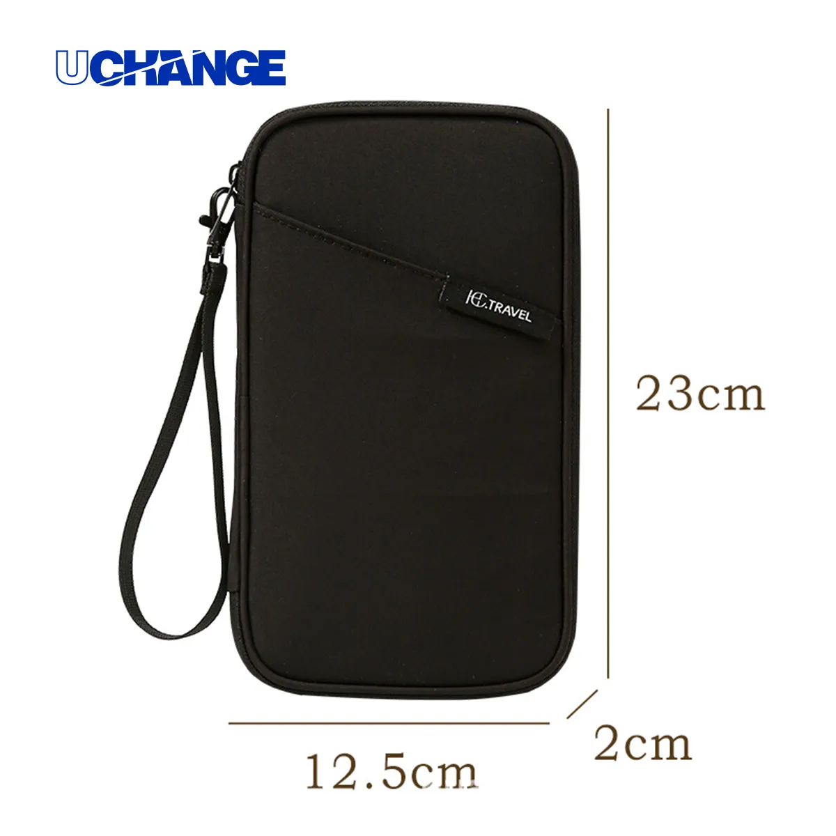 Zippered Travel Document Organizer Wallet 1