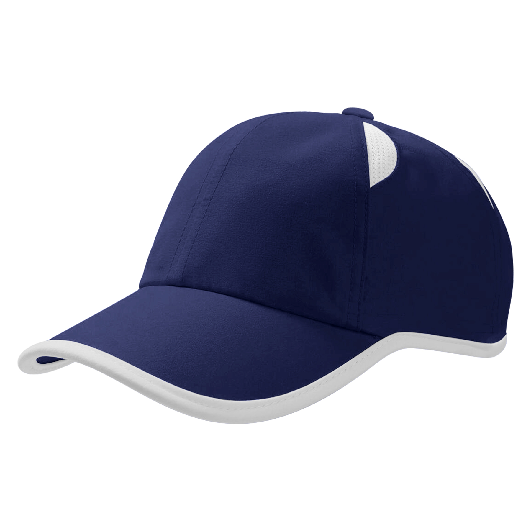 Embroidery Quick Dry Polyester Baseball Cap With Mesh Eyelets 17