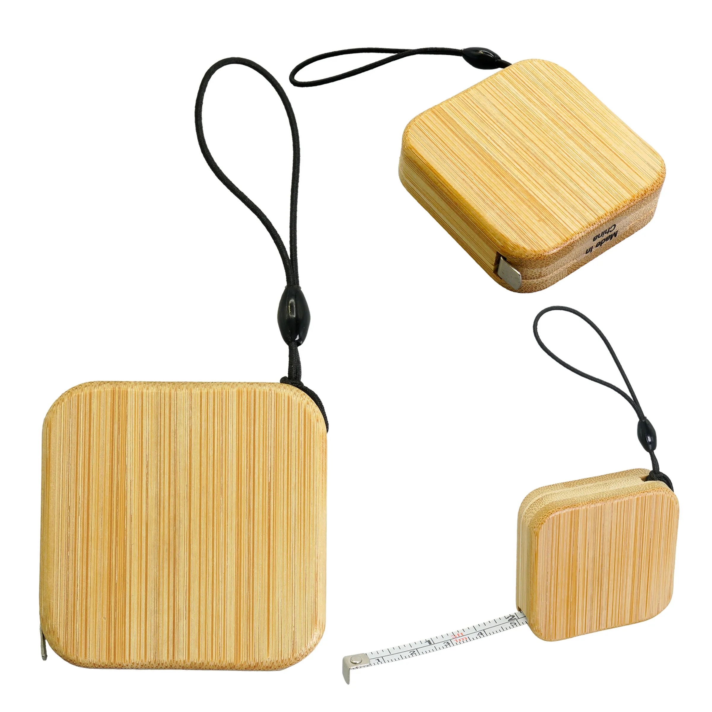 BAMBOO SQUARE TAPE MEASURE 4