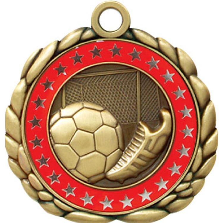 Soccer QCM Medallion (2-1/2")
