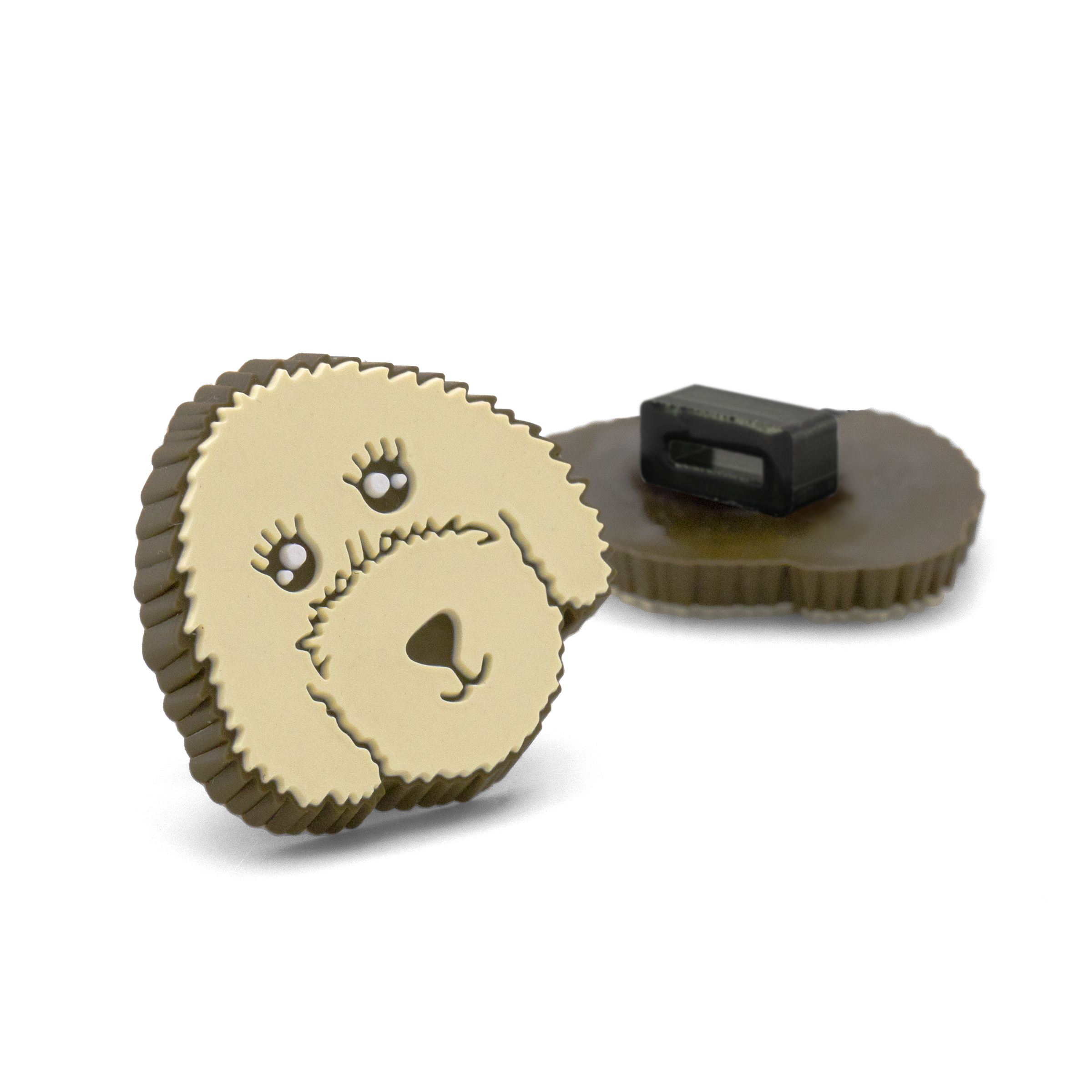 Custom PVC Shoelace Charms (1")