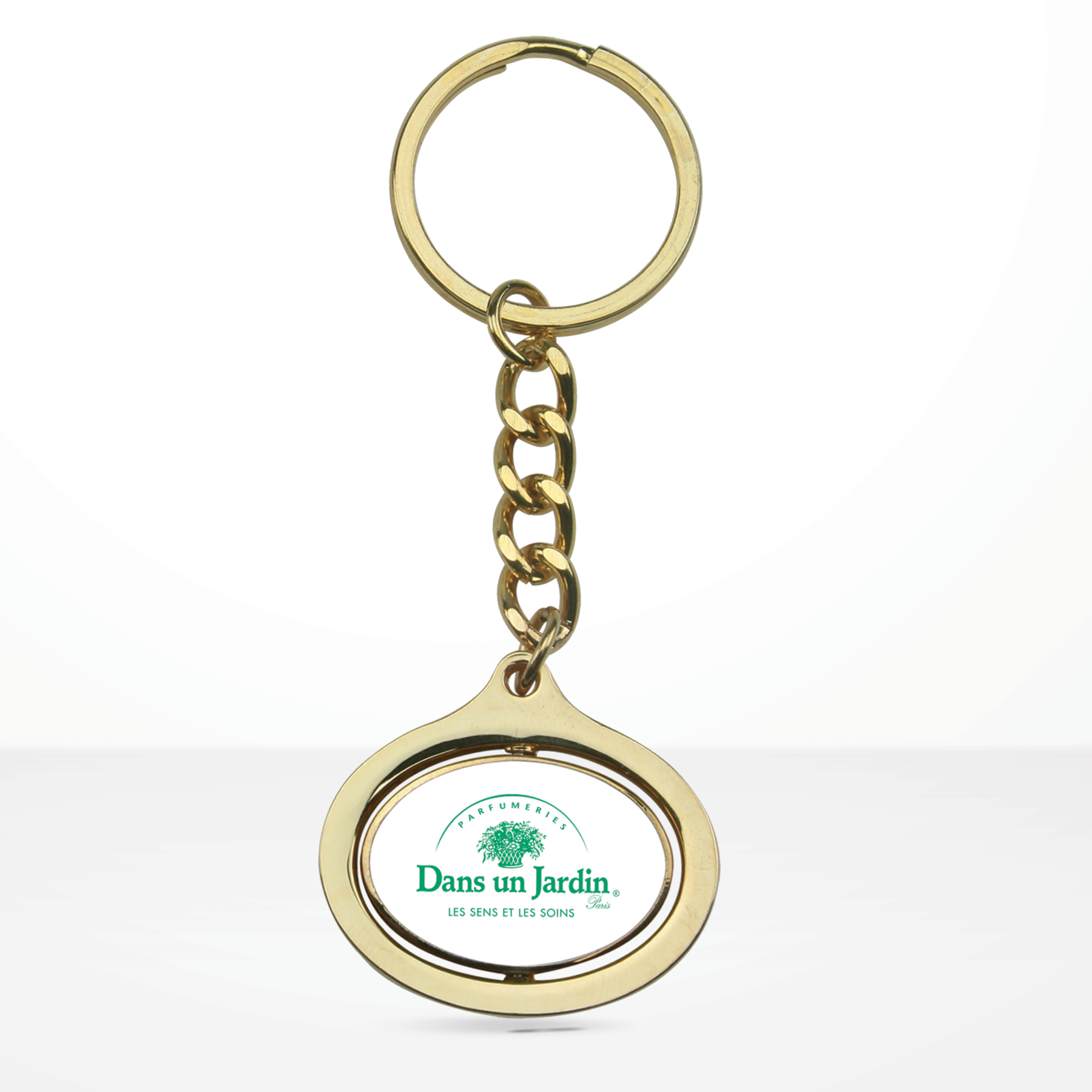 Stock Oval Dynamic Keychain (5-Day Production) 6