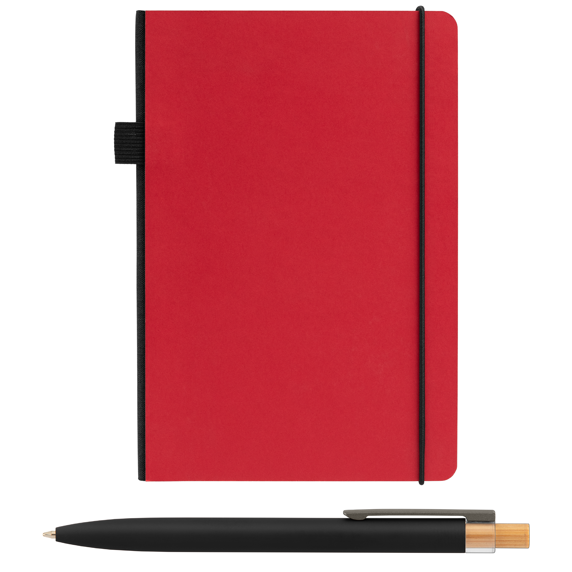 Recycled Kraft Paper Cover Journal & Pen Set - A5 5.9" x 8.3" 14