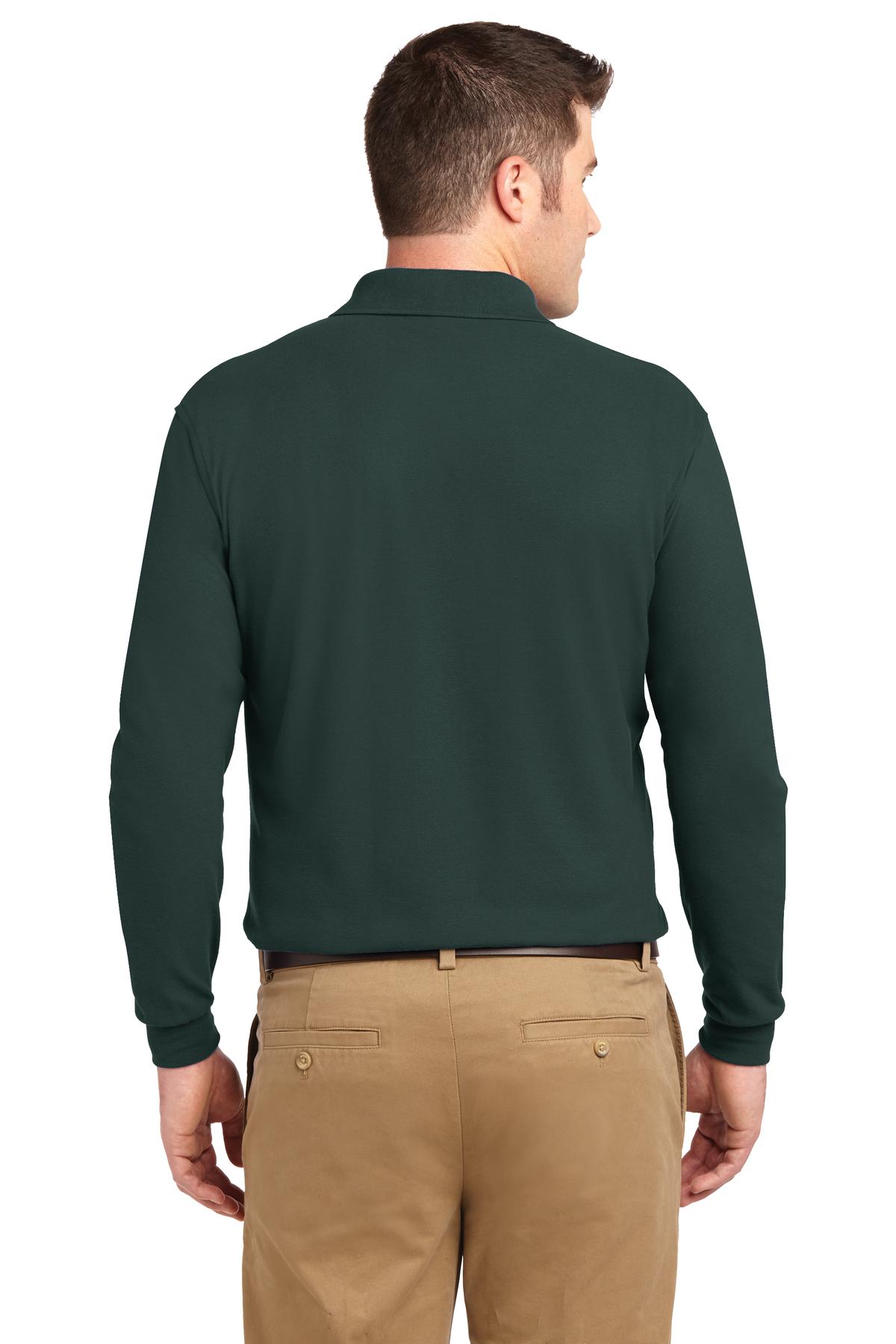 Port Authority Silk Touch Long Sleeve Polo. K500LS 52