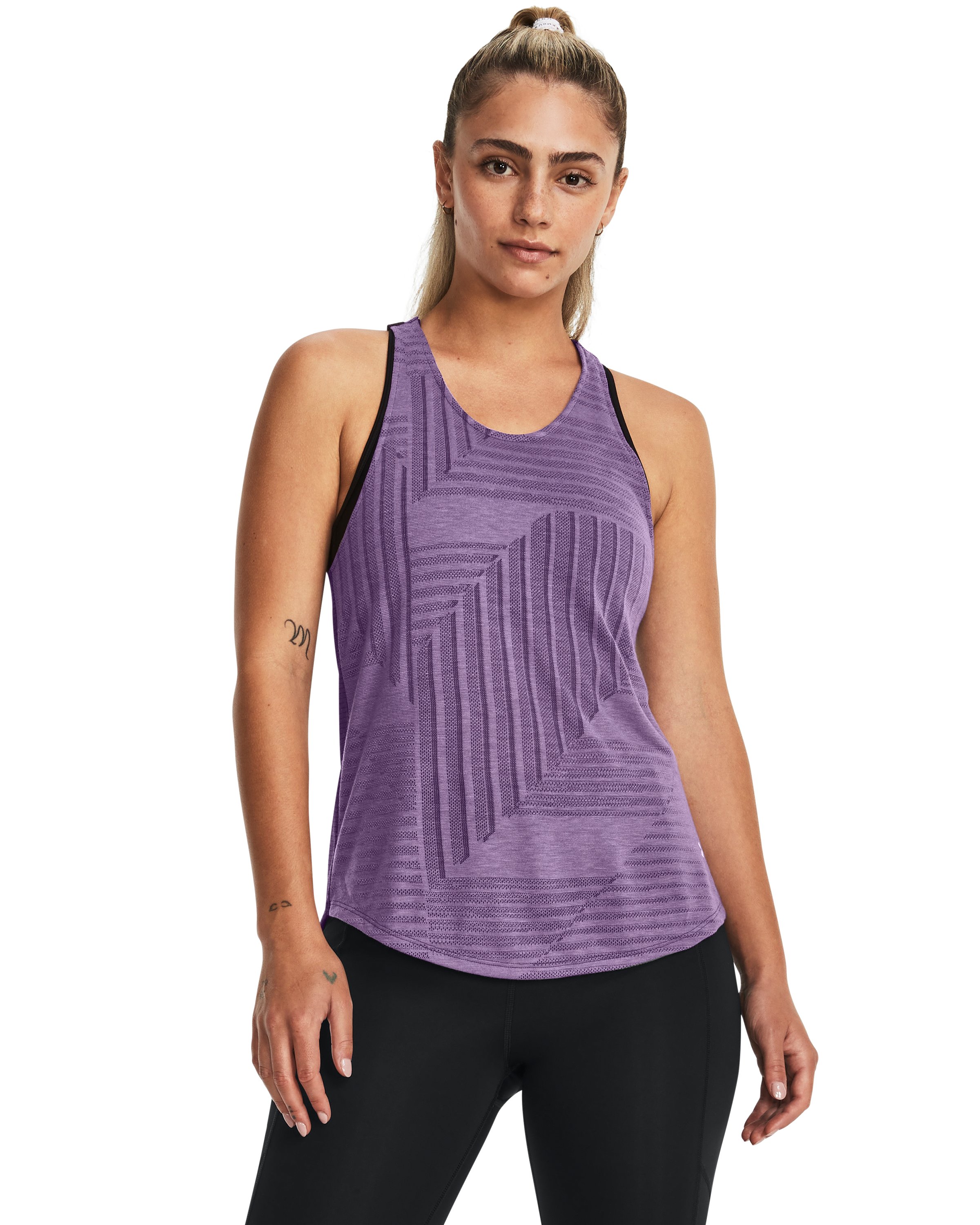 Women's UA Streaker Deco Diamond Tank 4
