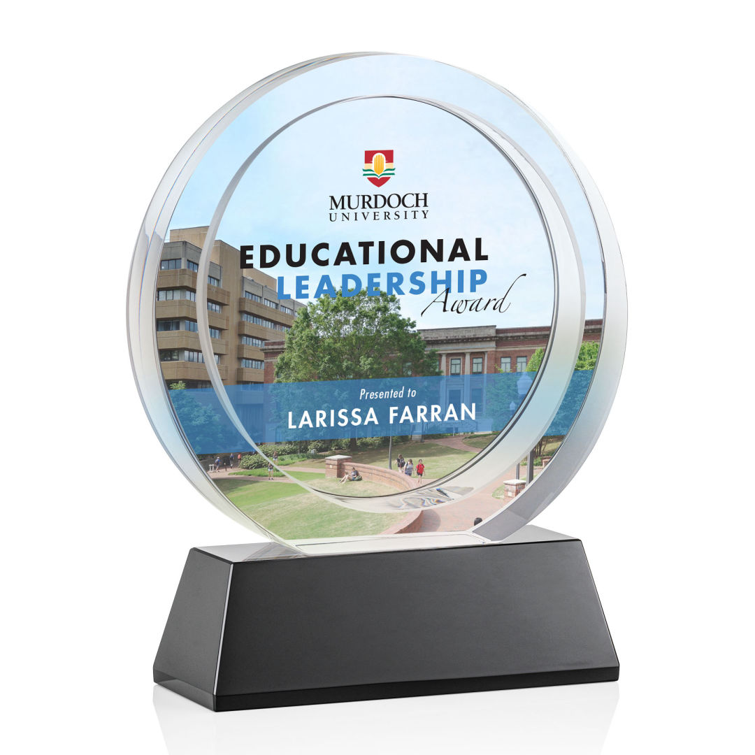Templeton VividPrint™ Award on Base - Black 14