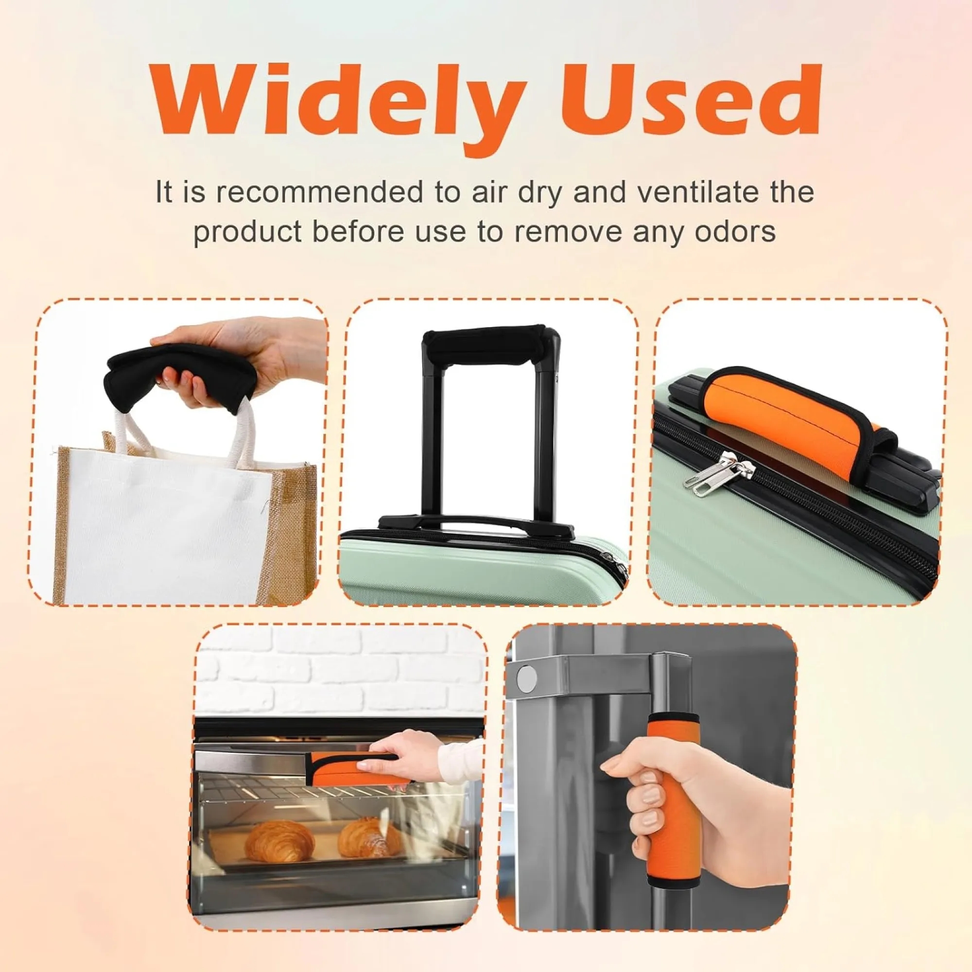 Elastic Wear-Resistant Luggage Handle Protector 2