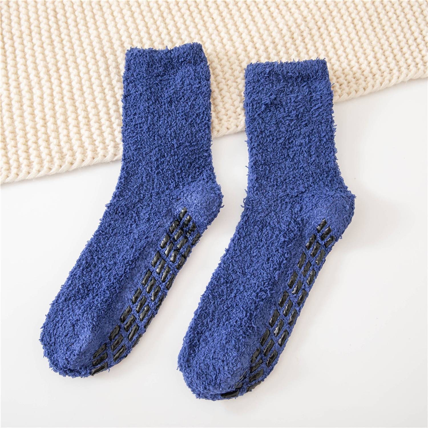 Men's Home Slippers with Grip Socks Non-Slip 3