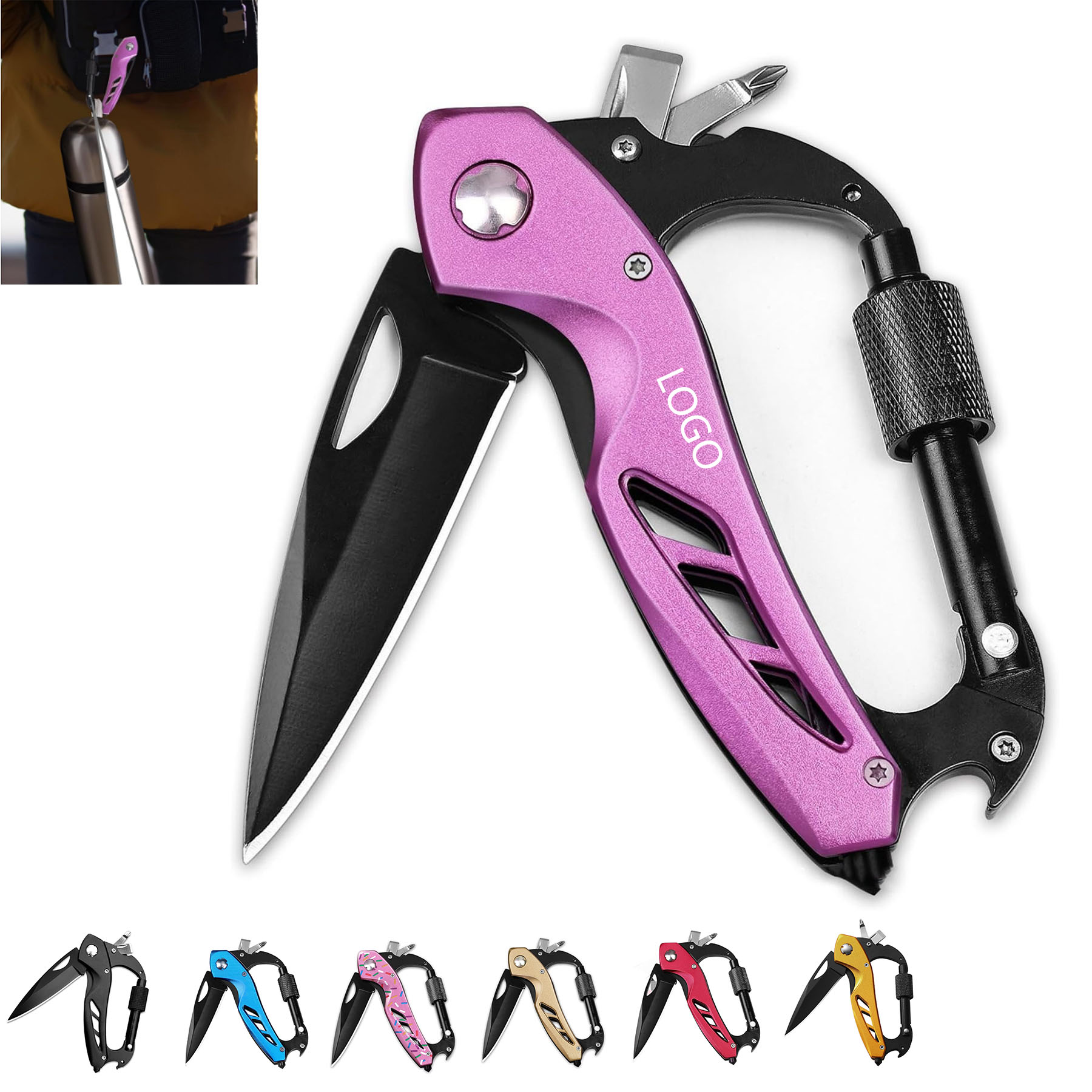 6 in 1 Keychain Multi Tool 7