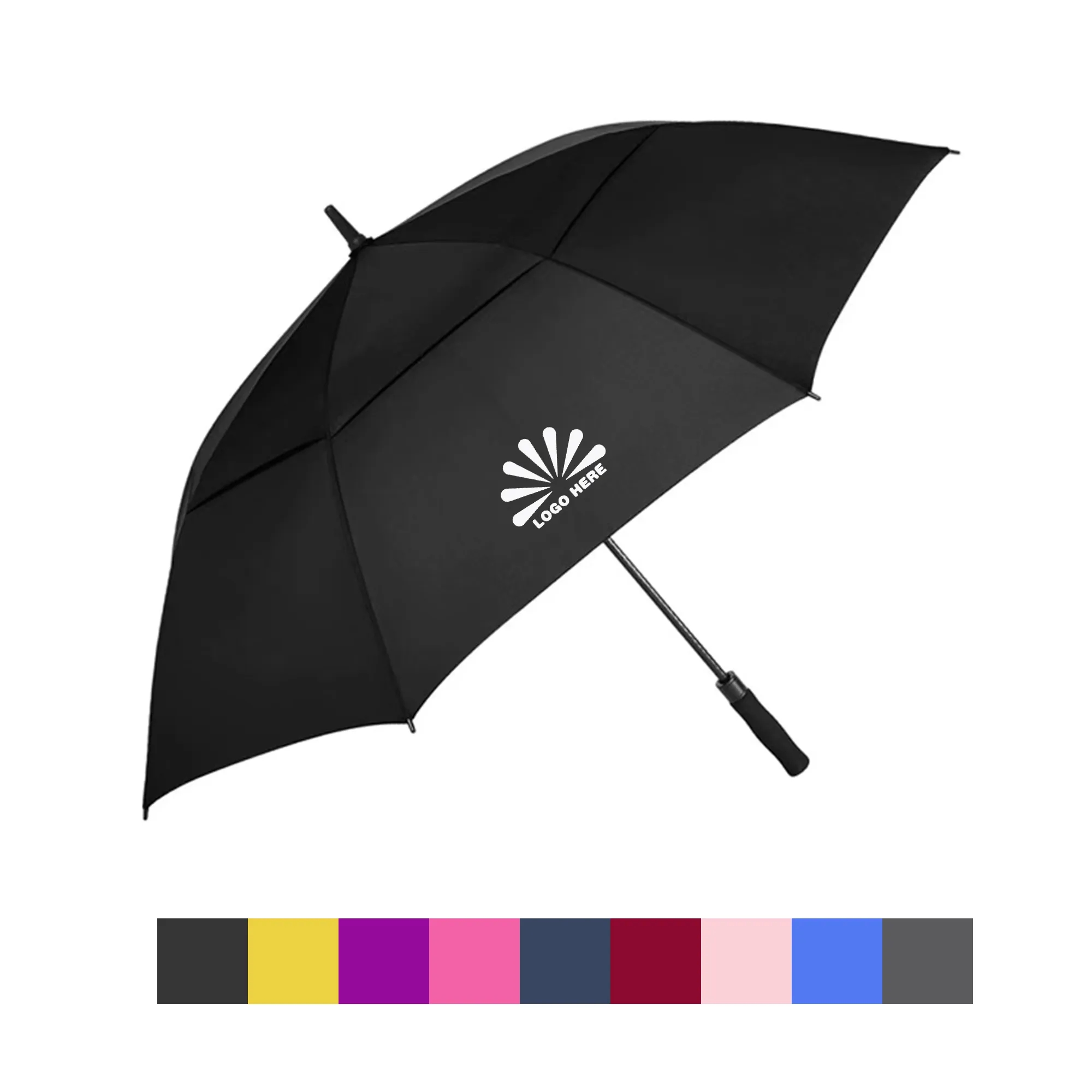 Oversized Automatic Golf Umbrella With Customizable Logo 2