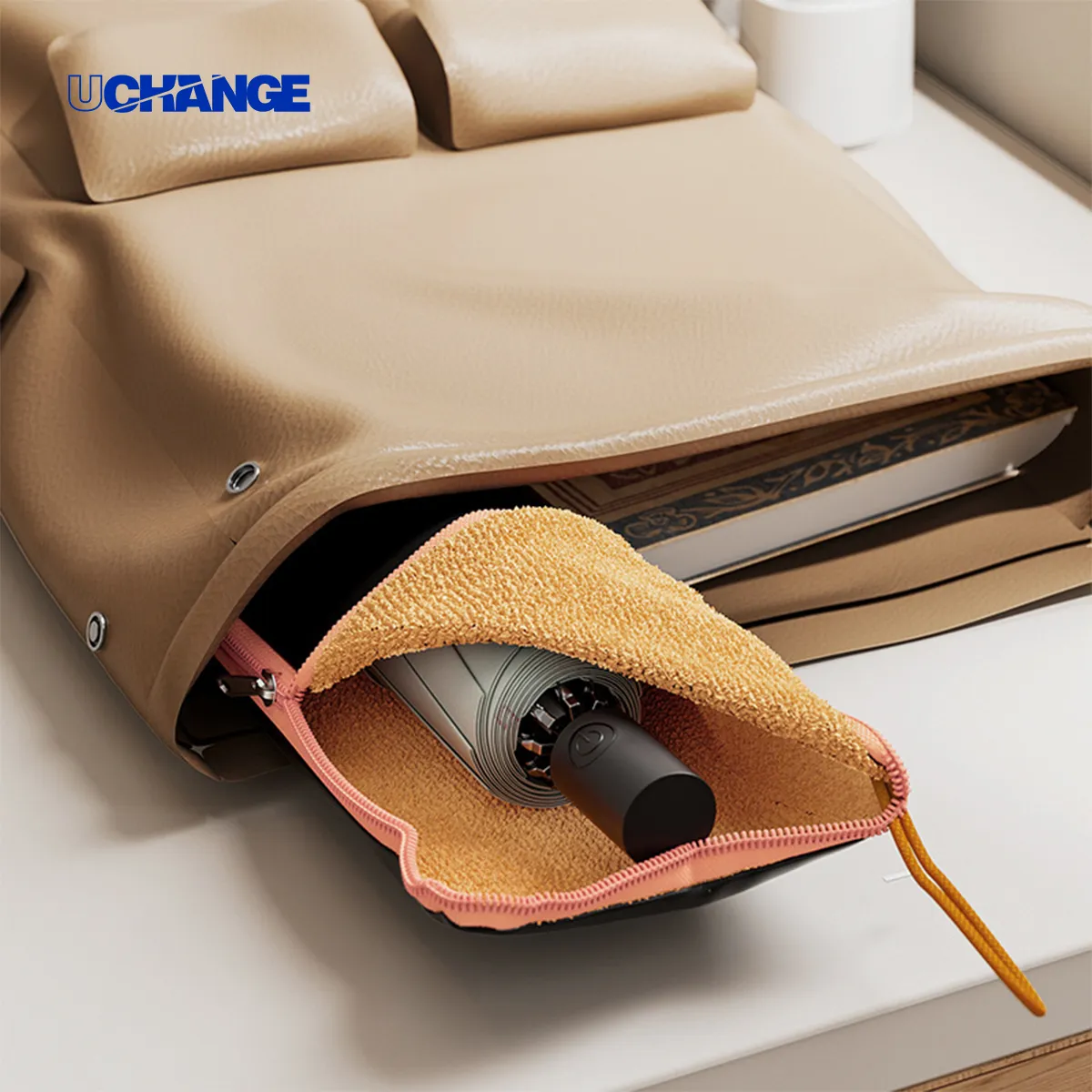 Absorbent Umbrella Pouch With Zip Mat & Carry Loop 2