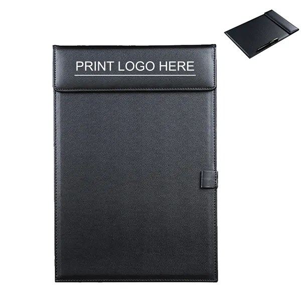 PU Leather Magnetic Clipboard Writing Board 2