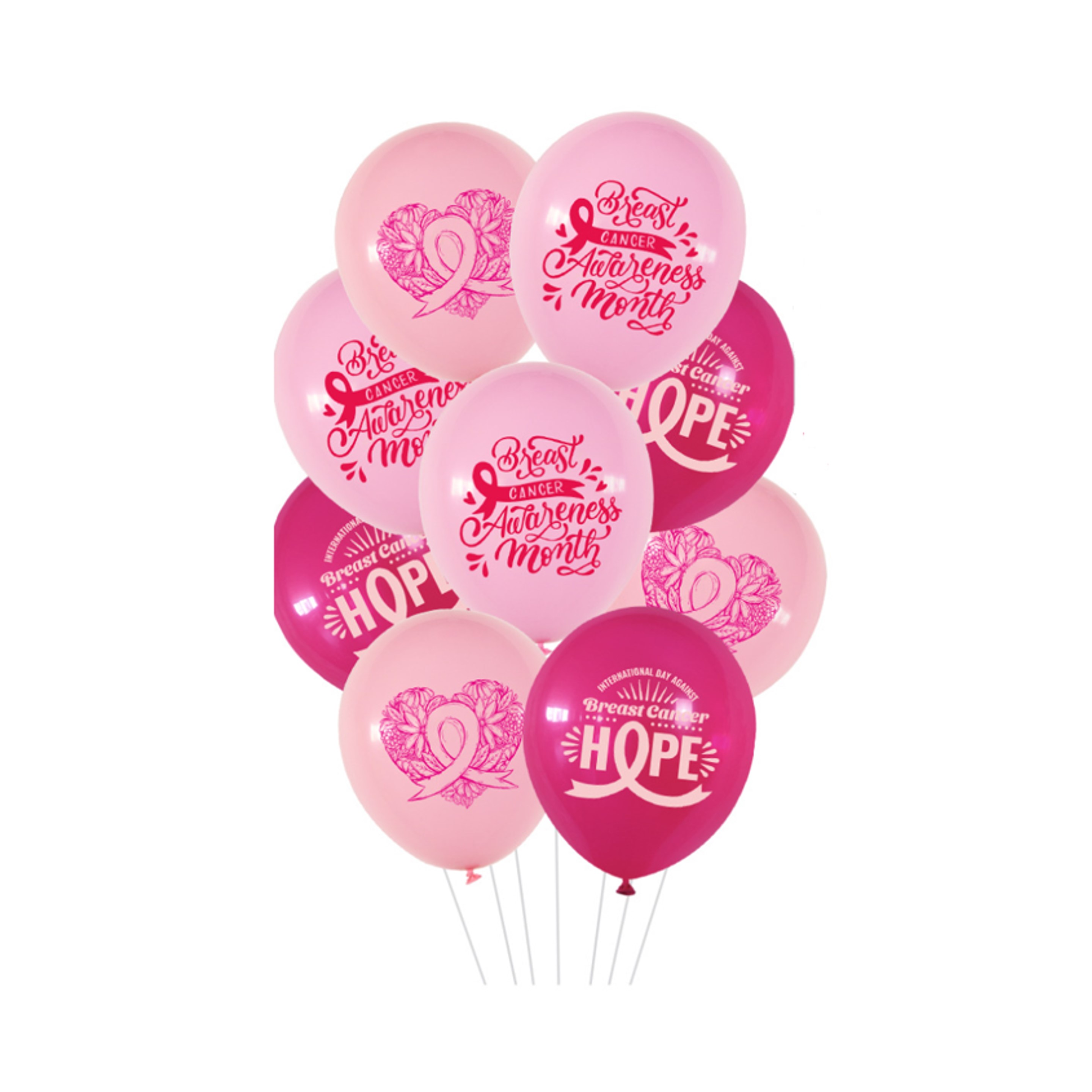 Pink Ribbon Balloon (direct import) 4