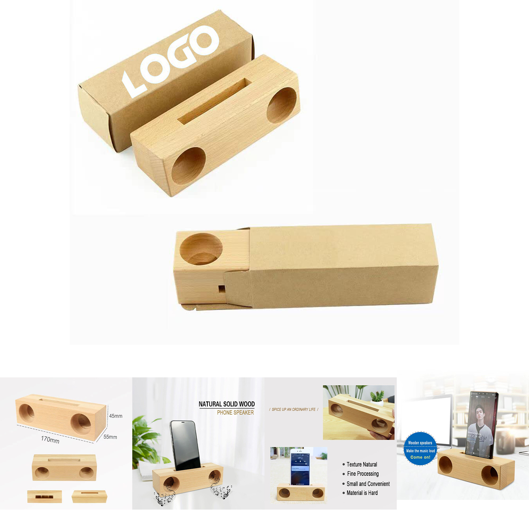 Sound Amplifier Speaker and Cell Phone Stand Holder 2