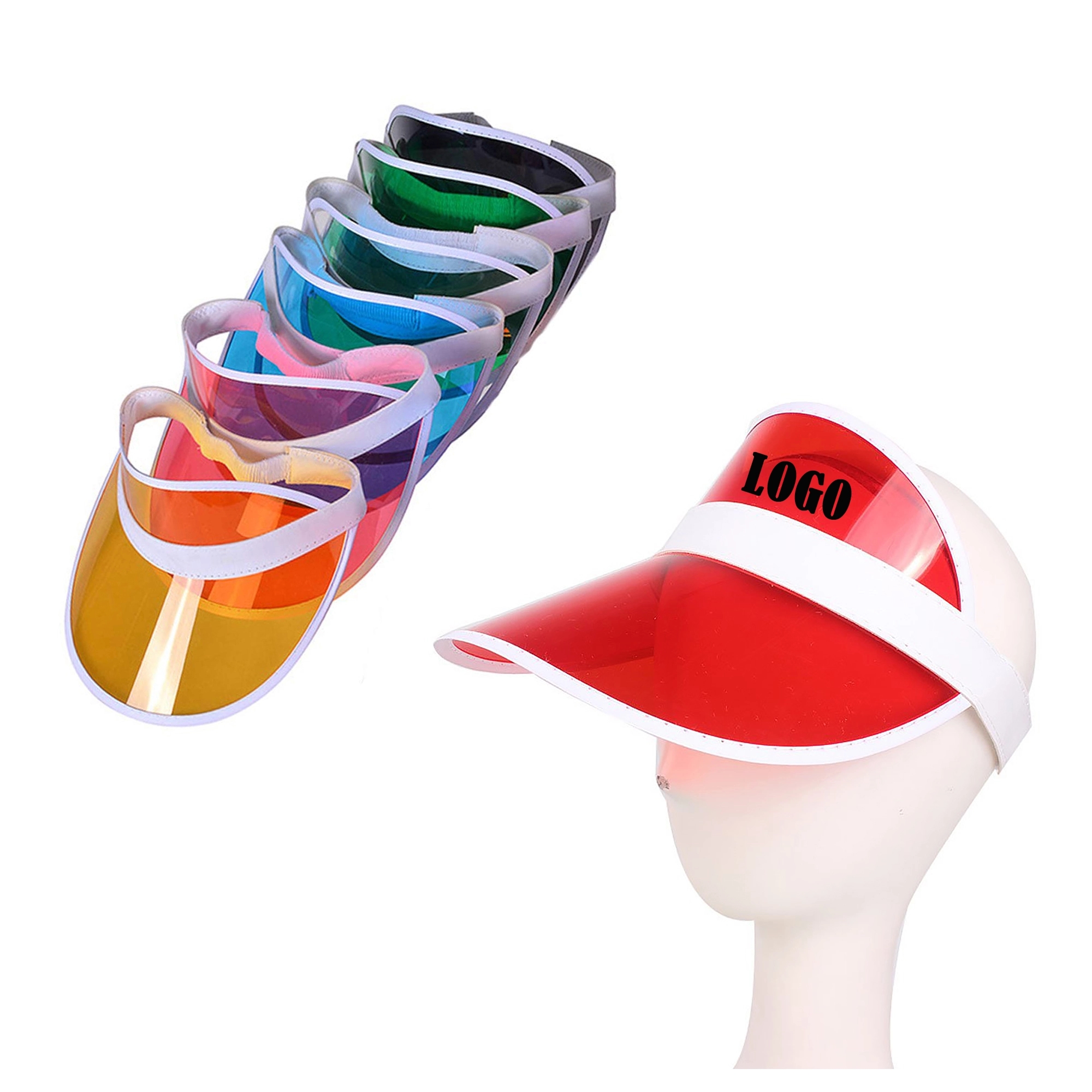 Unisex PVC Sun Visor 2