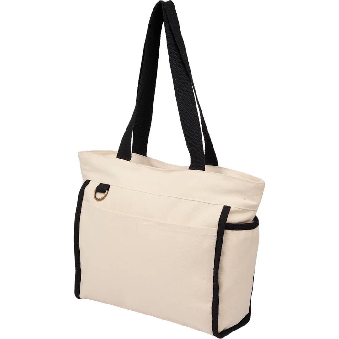 10oz Organic Cotton Accent Tote 21