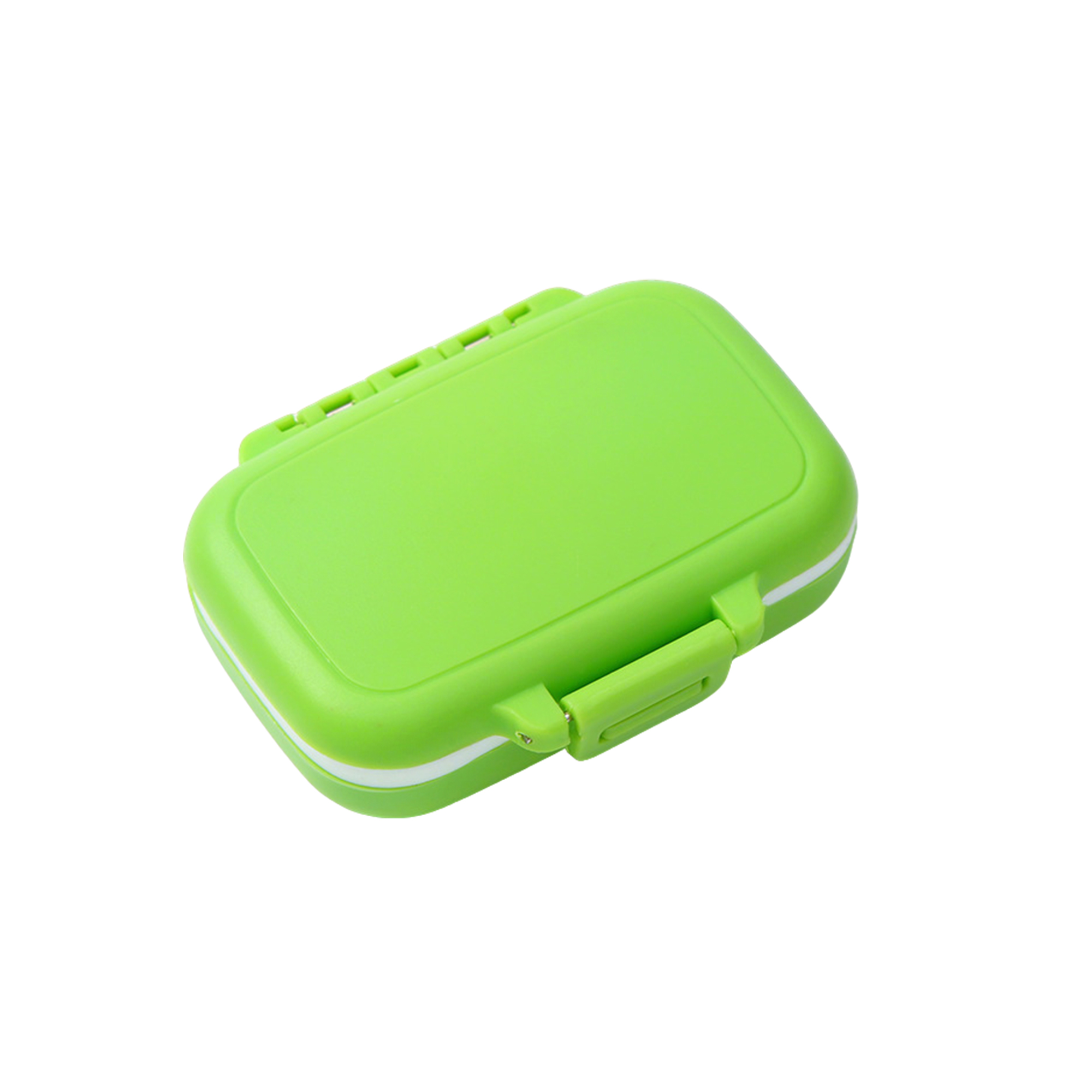 ABS PP Daily Pill Box With Removable Divider 3.15" x 2.48" x 1" 5
