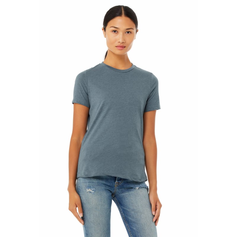 Bella + Canvas Ladies' Relaxed Heather CVC Short-Sleeve T-Shirt 2