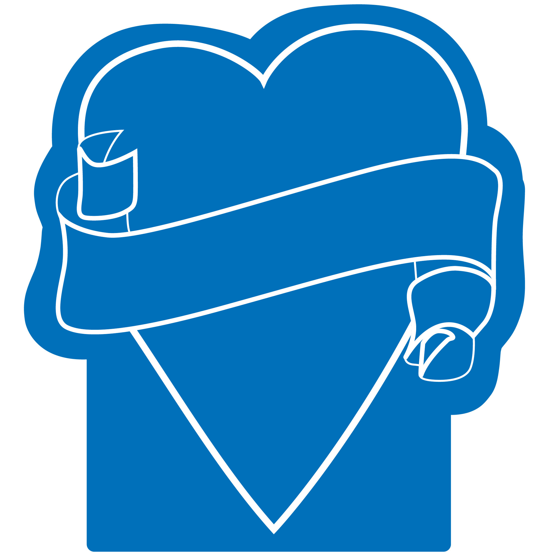 Foam Heart Mitt 15