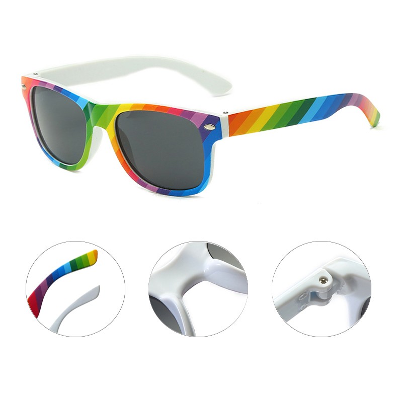 Rainbow Retro Sunglasses 7