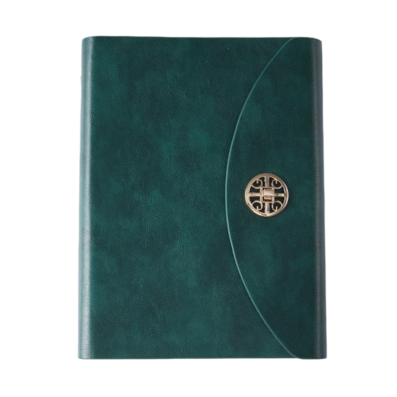 PU Leather A5 Business Travel Journal Binder Notebook 14