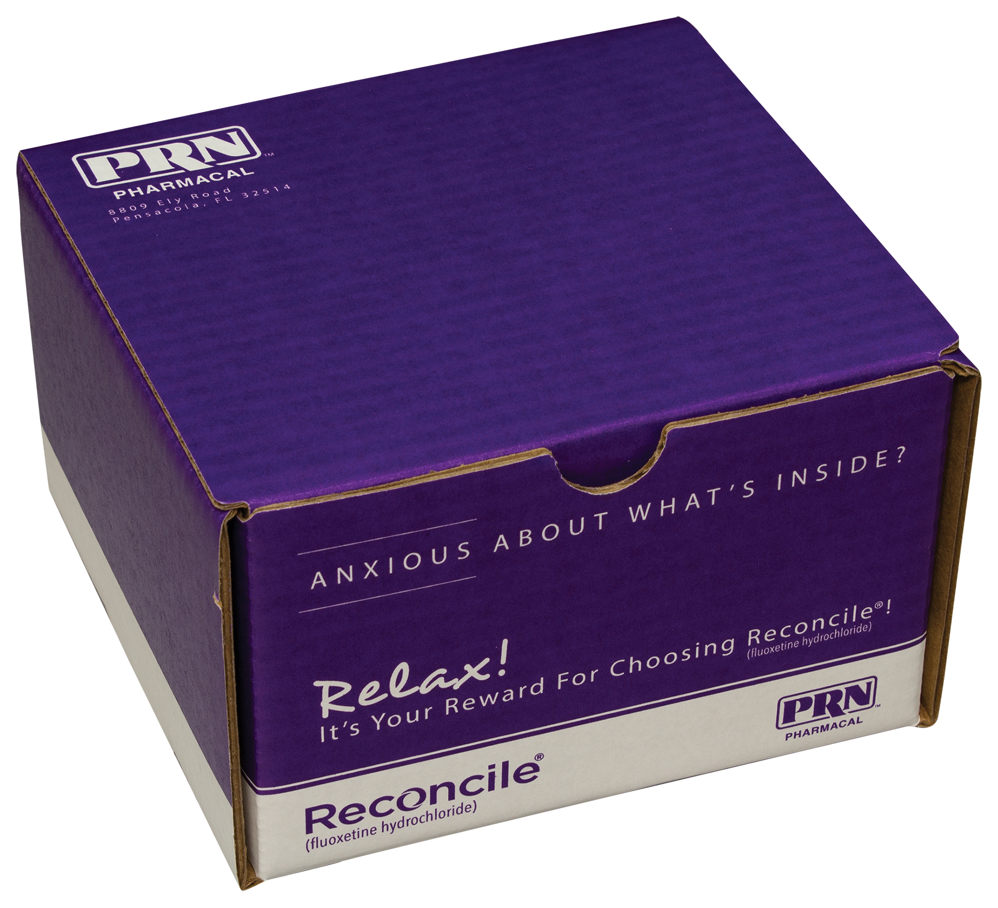 6" x 6" x 4" - B-Flute Inside Tuck Box 1