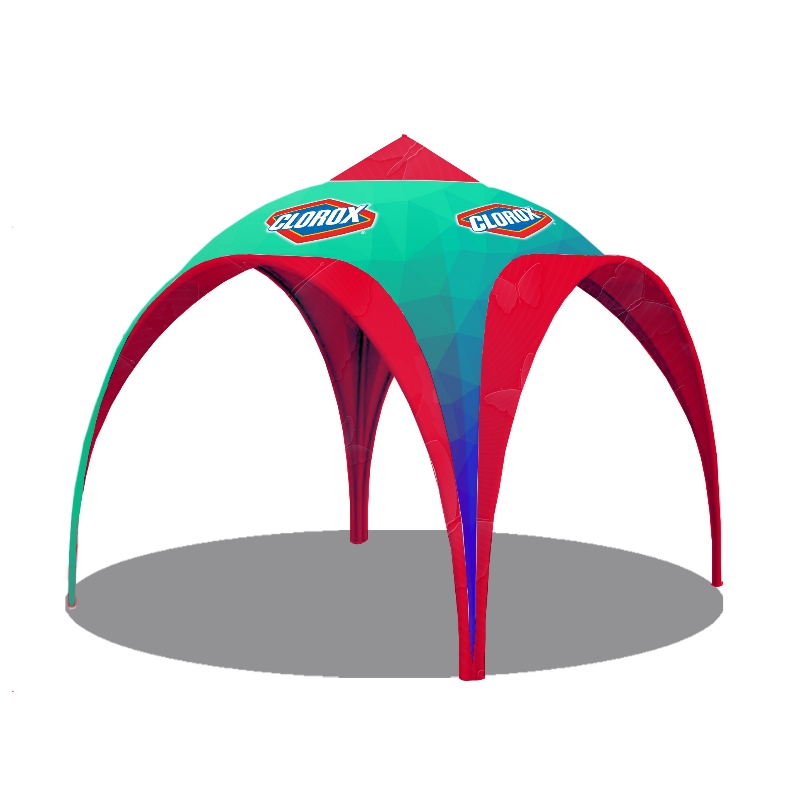 Action Tent Arch Dome Tent 10' Dia. with Standard Side Wall x 2 1